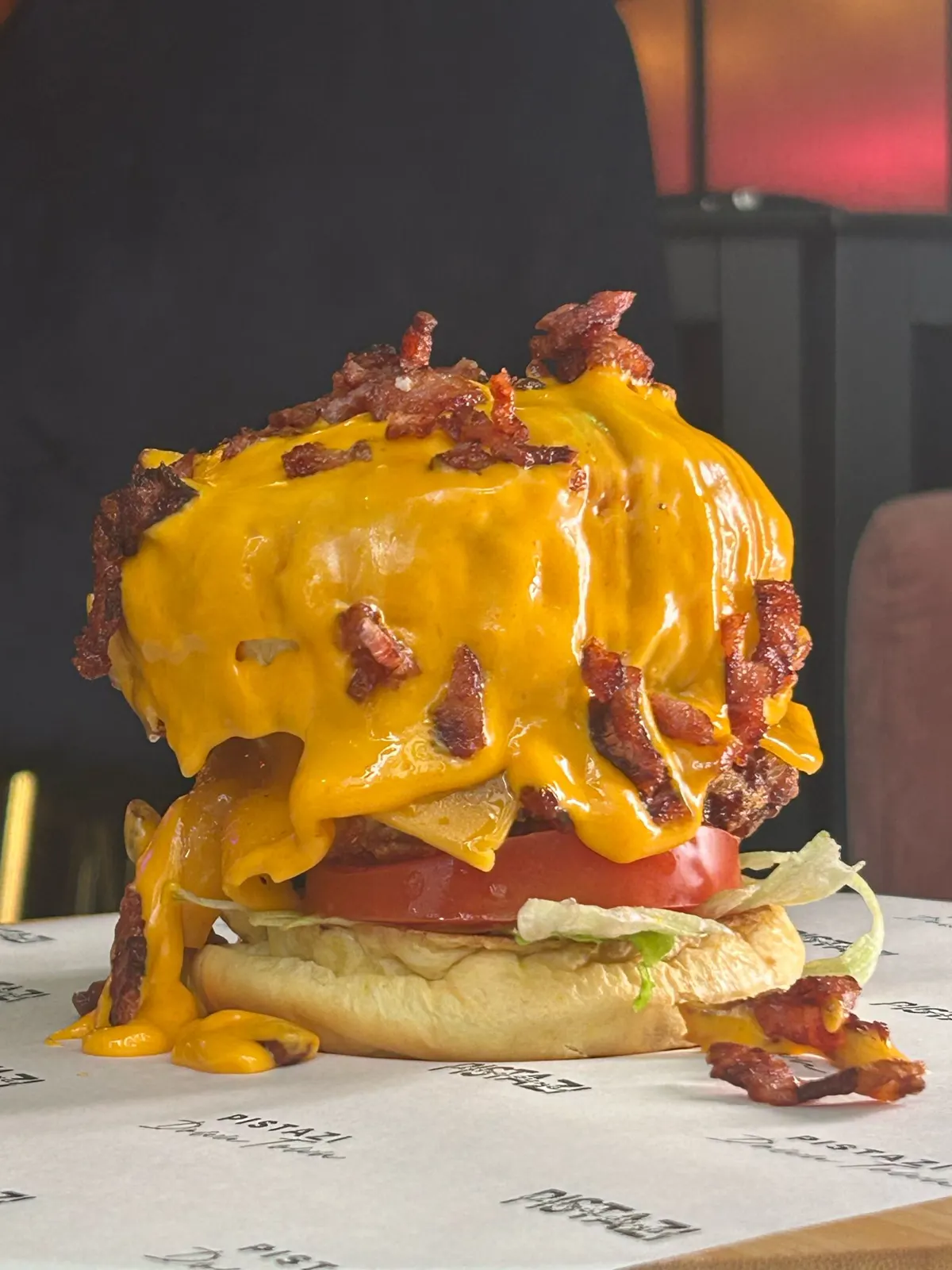 HAMBURGUESA BACON CHEDDAR 